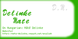 delinke mate business card